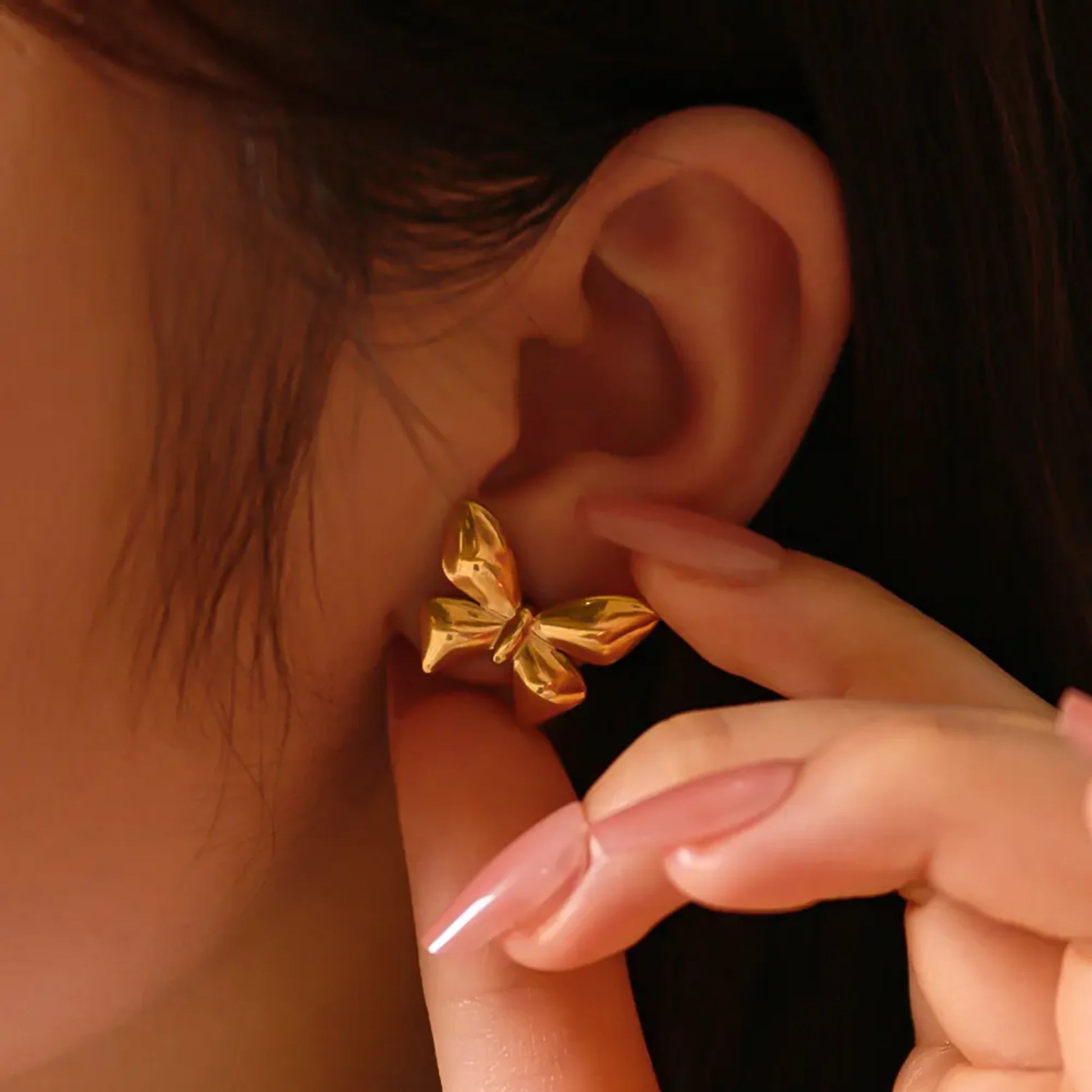 Butterfly Stud Earrings