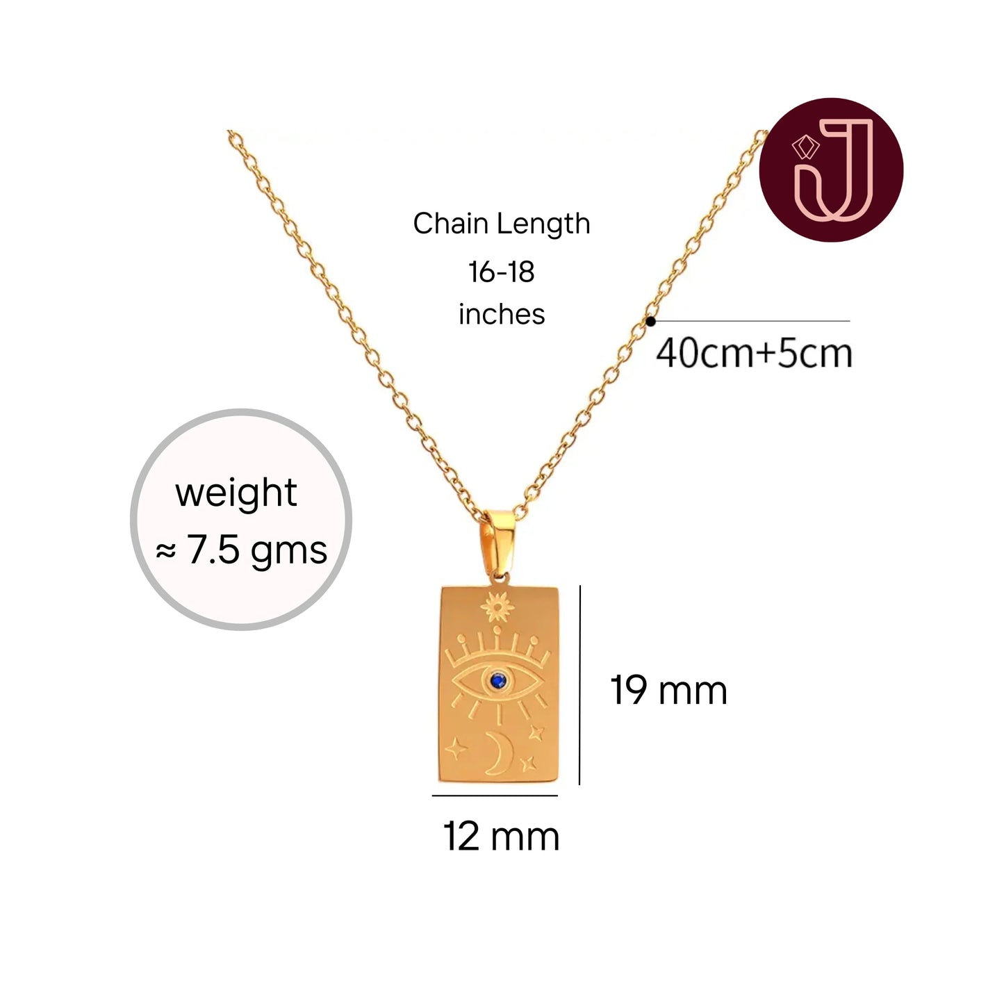 Celestial Evil Eye Necklace