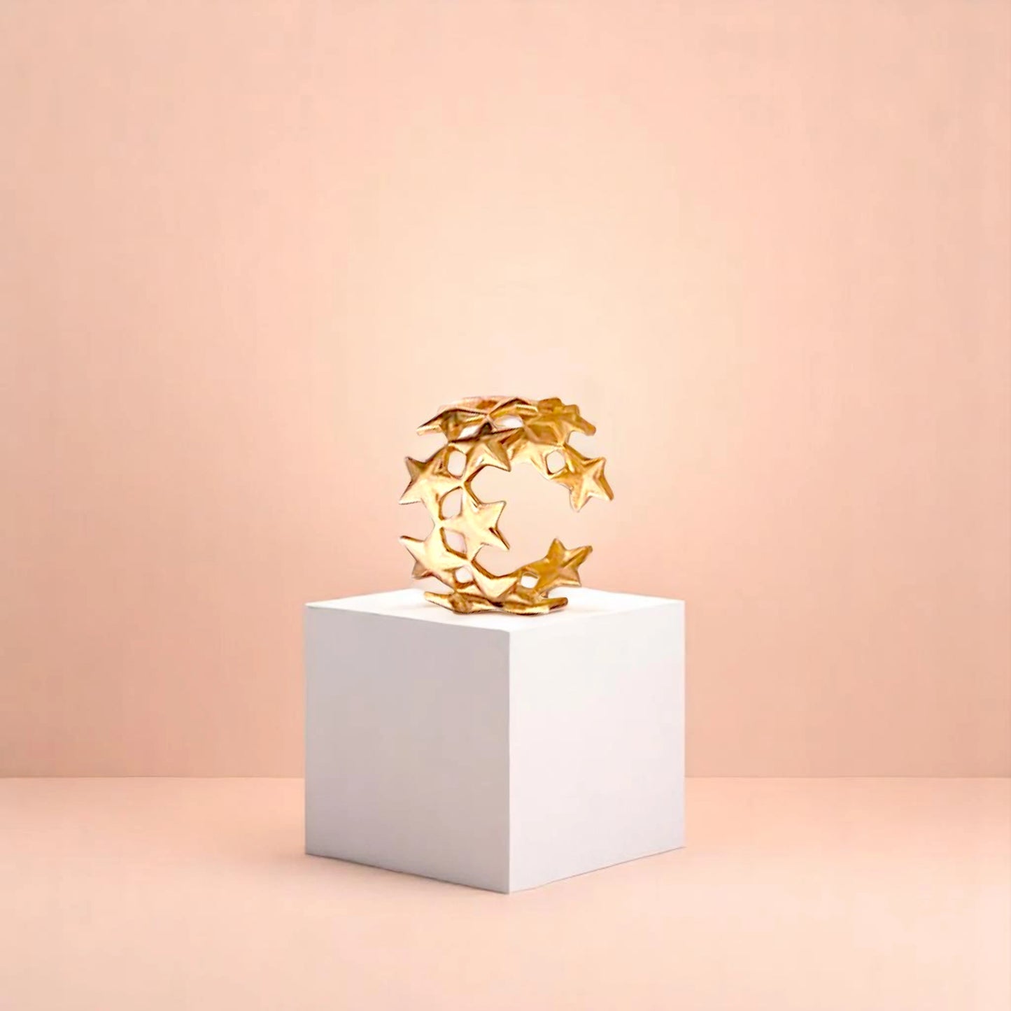 Celestial Star Crown Ring
