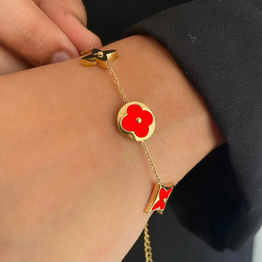 Bracelet worn by a model.