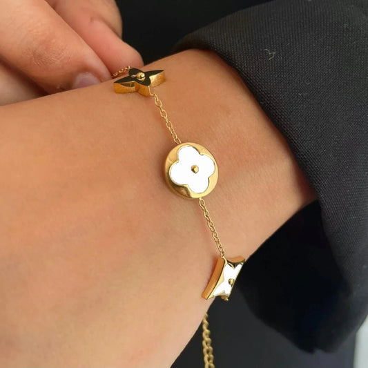 Bracelet worn by a model.