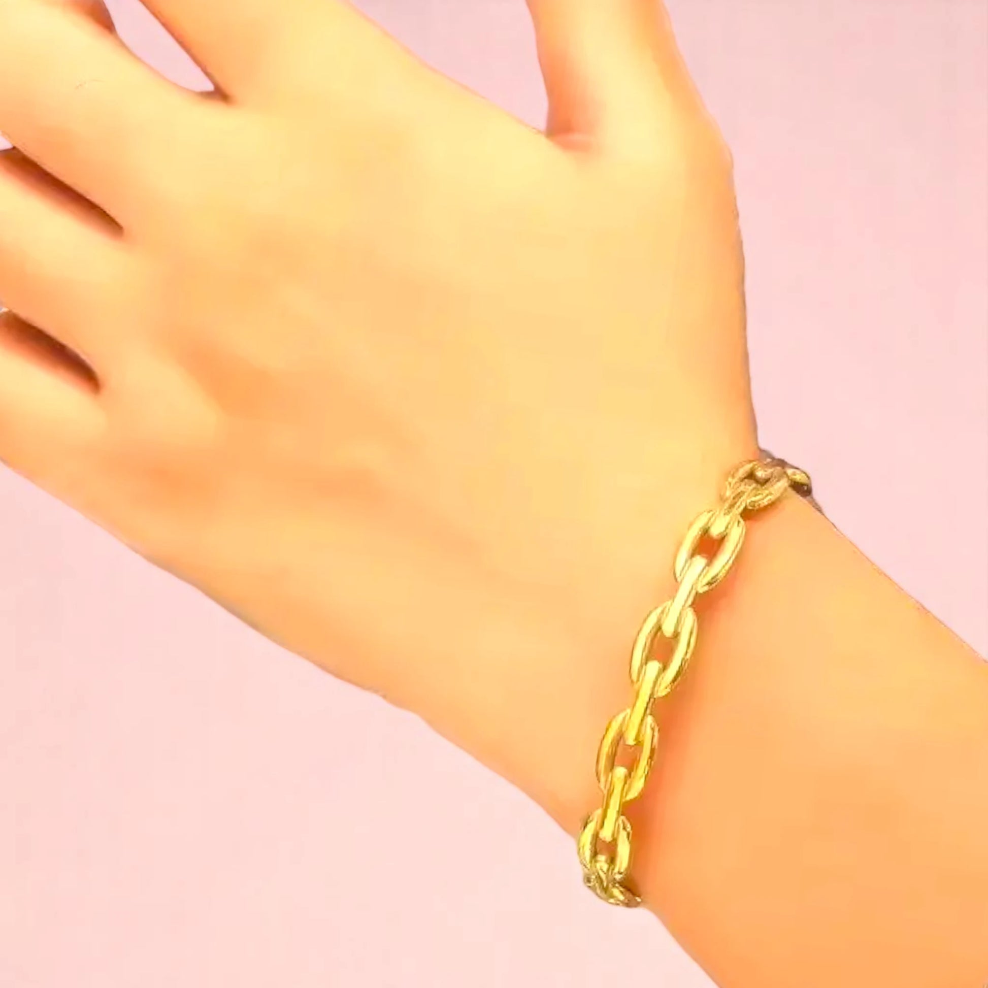 Bracelet worn by a model.