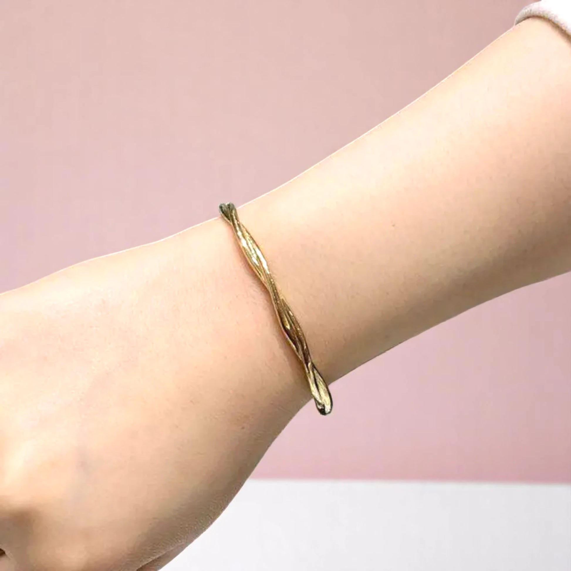 Bracelet worn by a model.