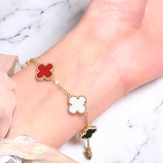 Bracelet worn by a model.