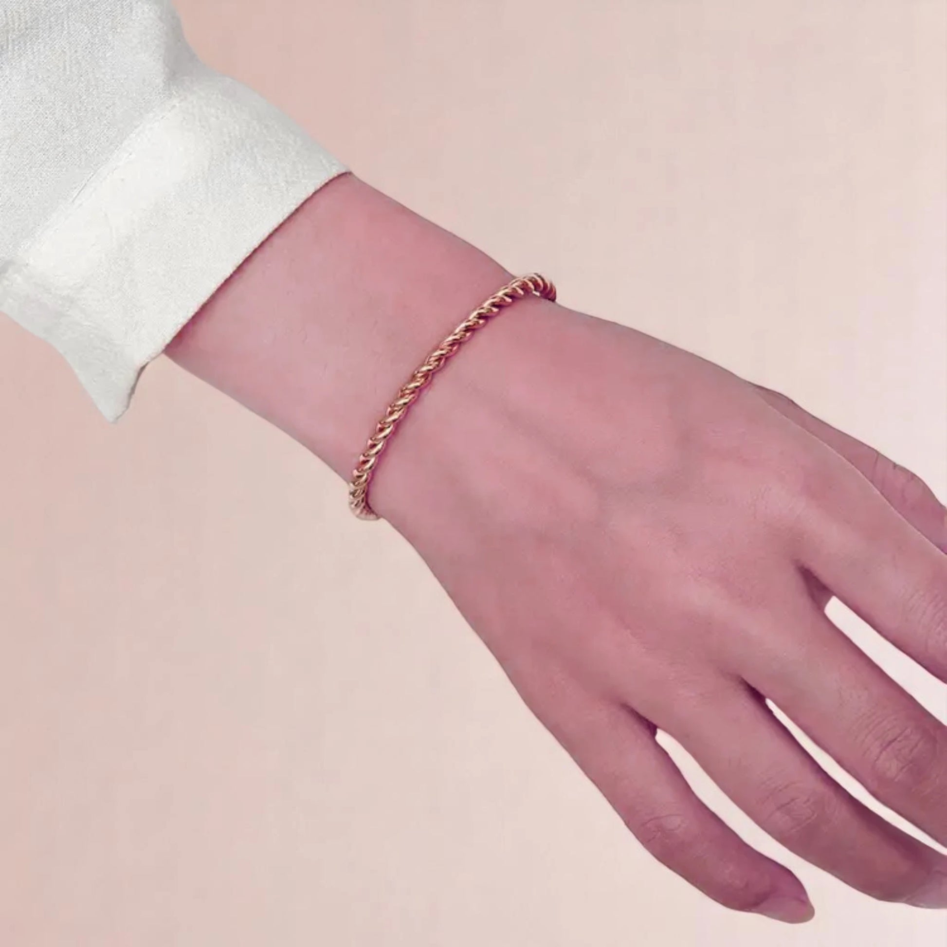 Bracelet worn by a model.