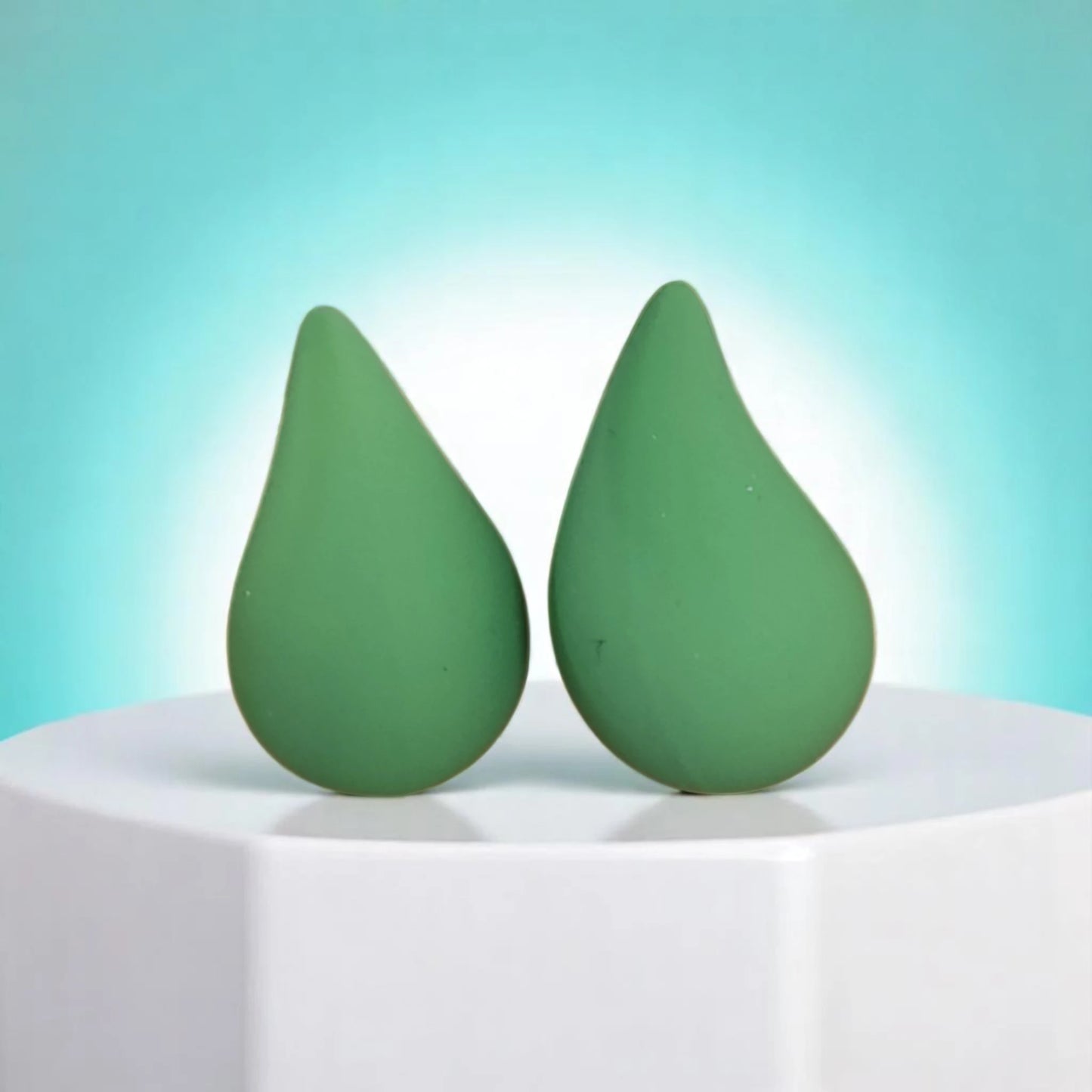 Seagreen Teardrop Earrings