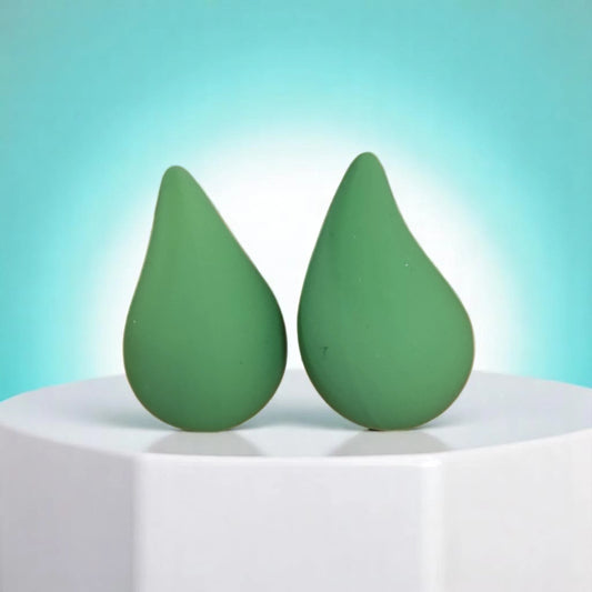 Seagreen Teardrop Earrings