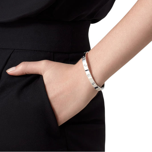 Bracelet worn by a model.