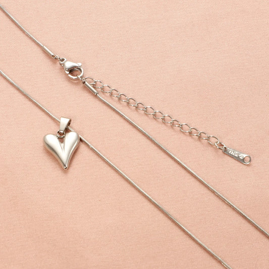 Silver Heart Necklace
