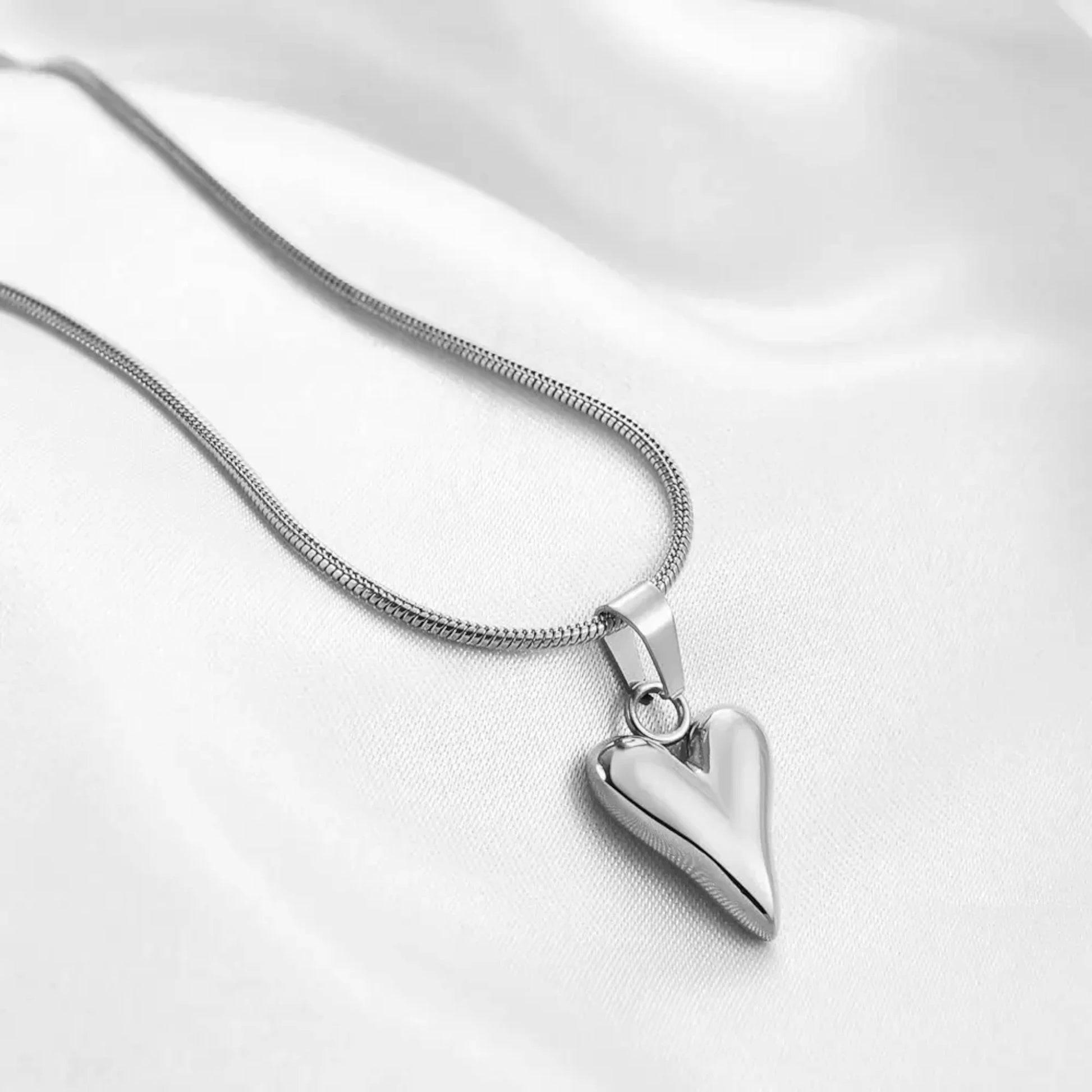 Silver Heart Necklace