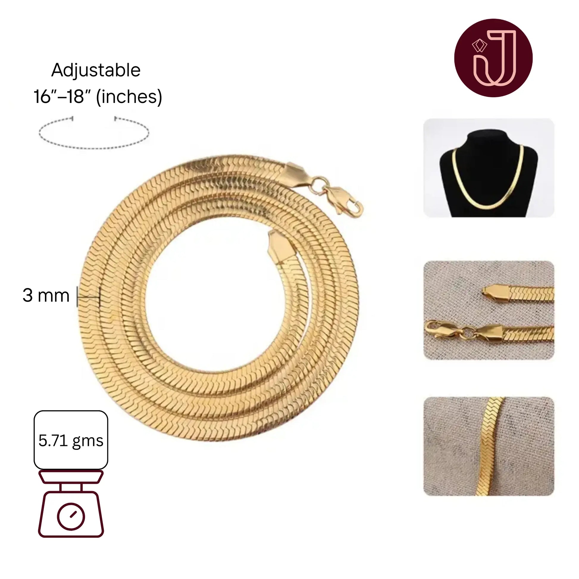 Snake Chain Necklace