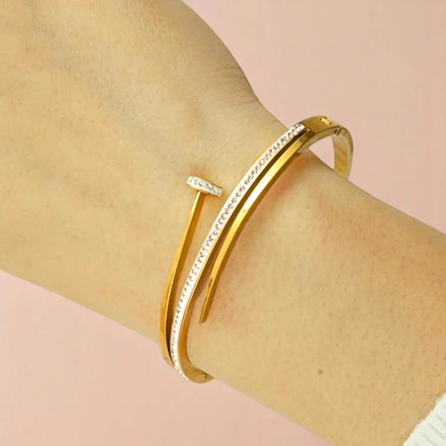 Bracelet worn by a model.