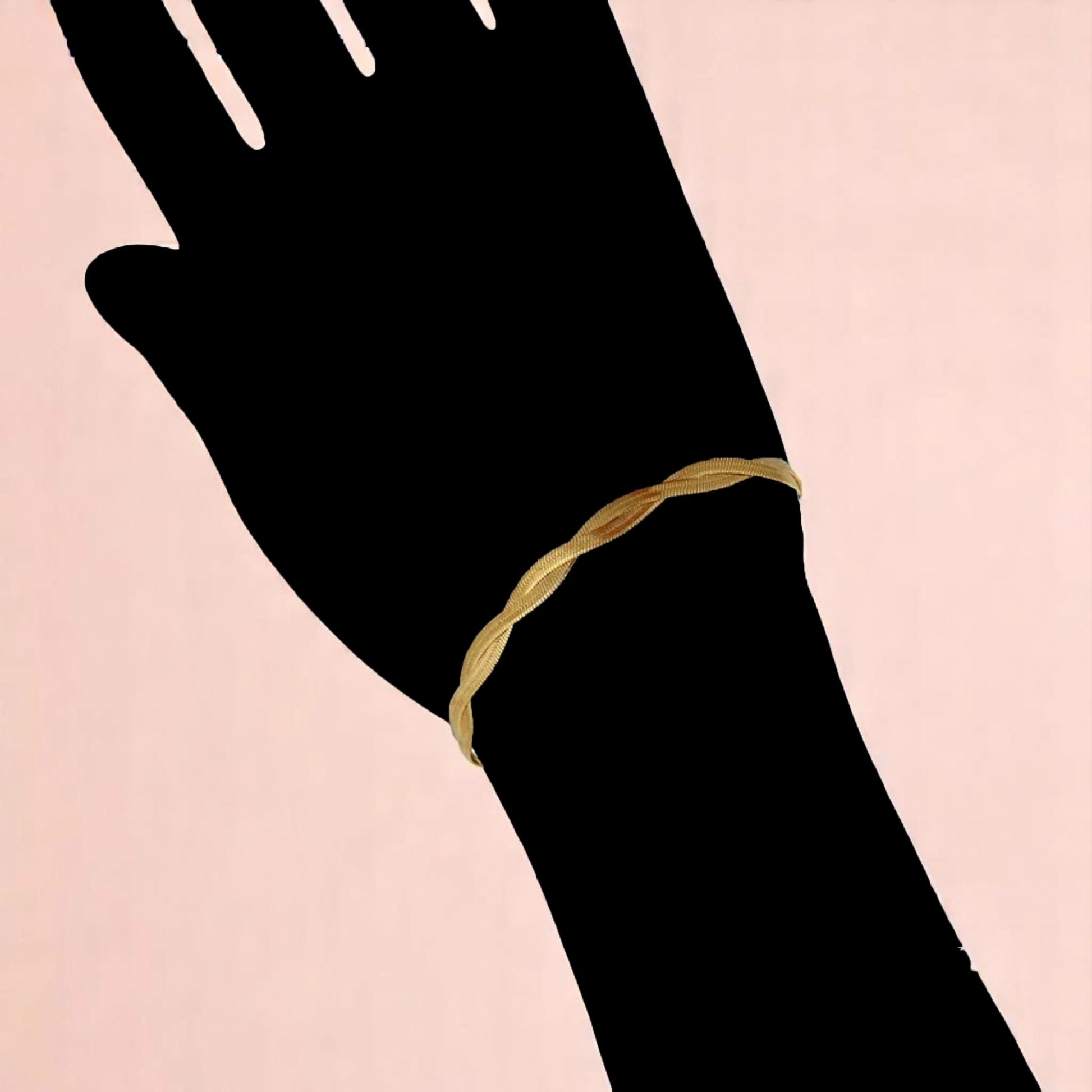 Bracelet worn by a model.