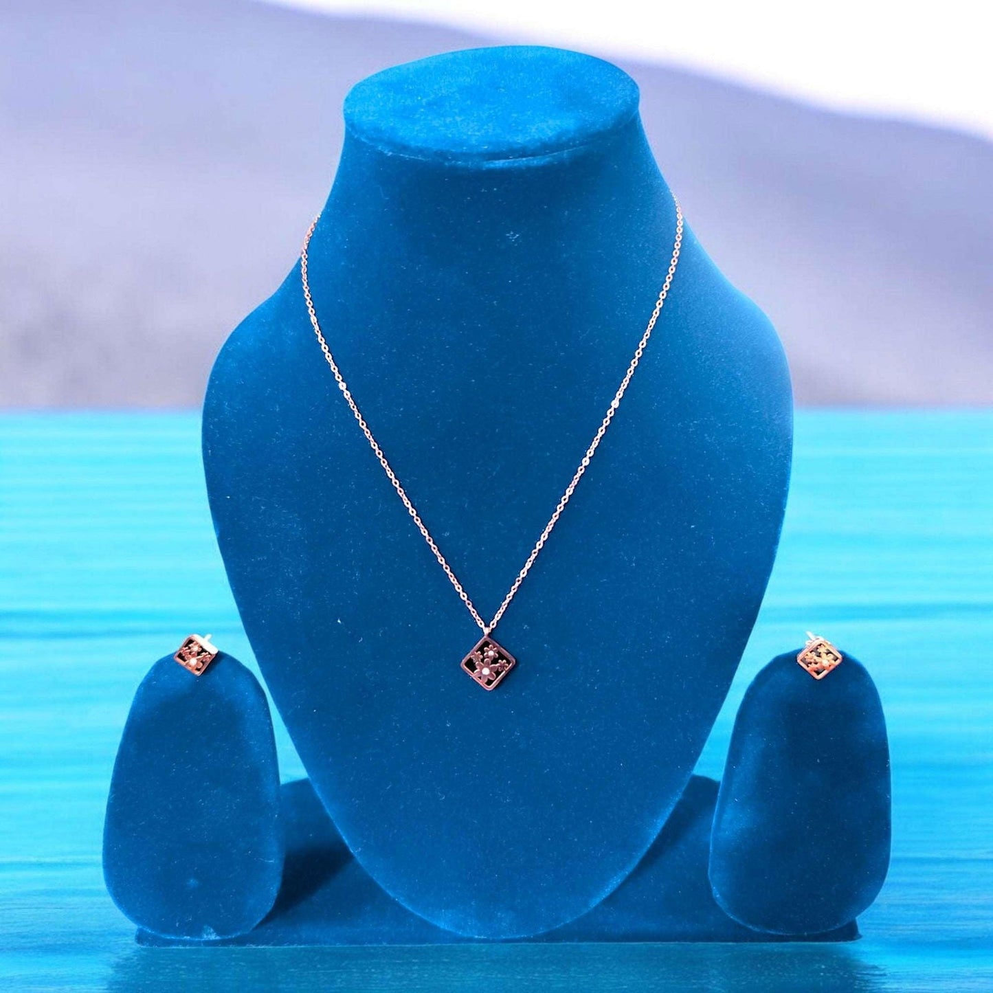 Floral Jewelry Set
