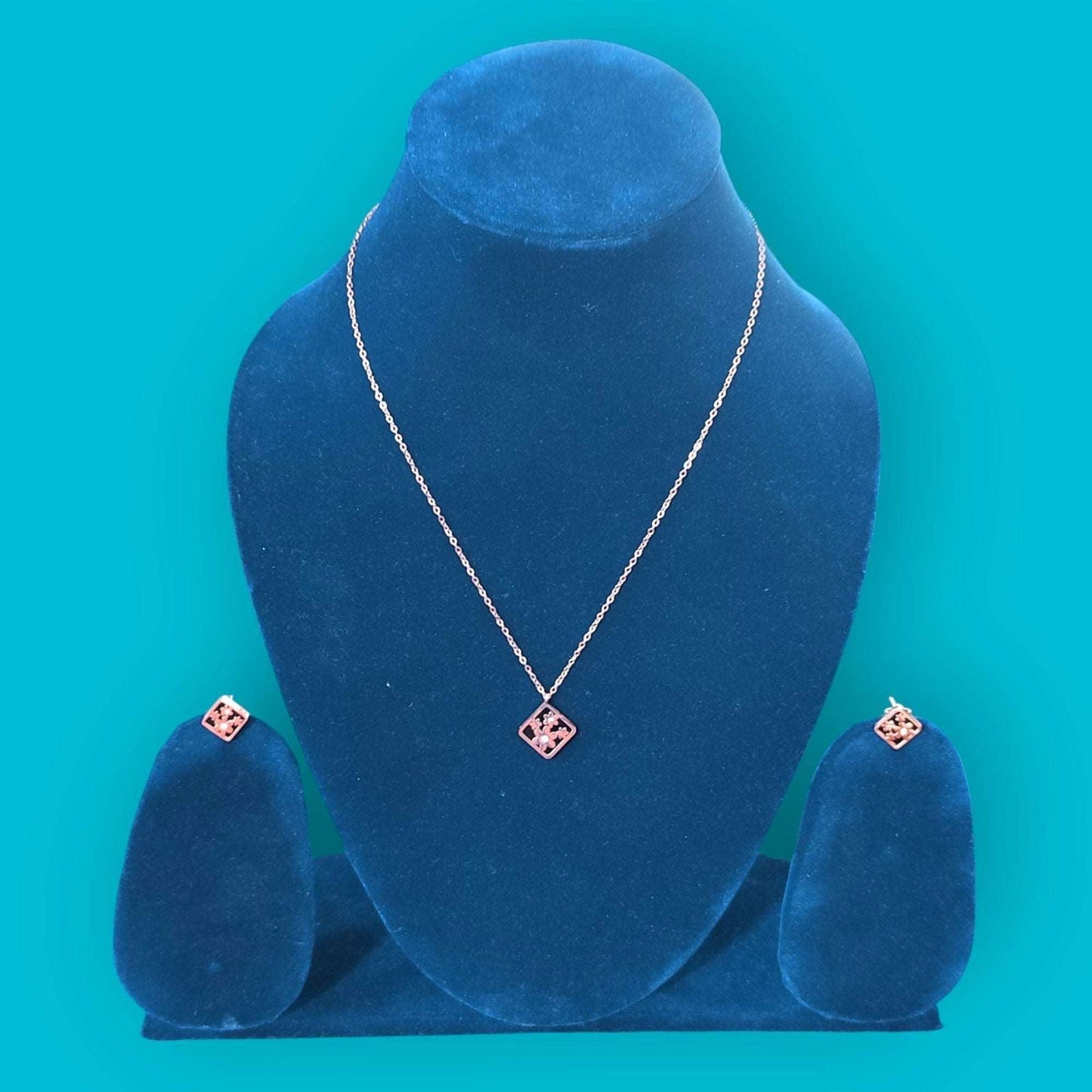 Floral Jewelry Set
