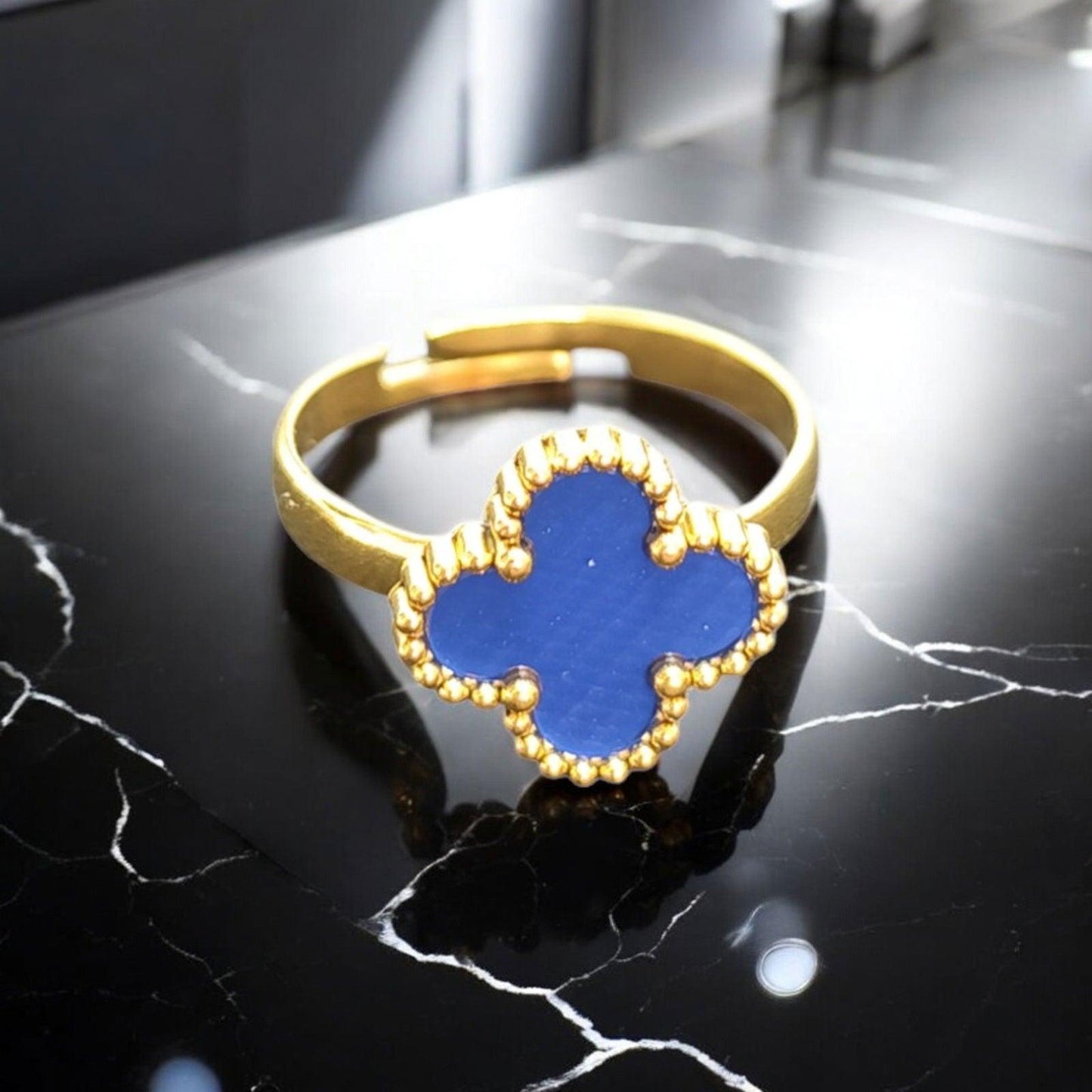 Indigo Clover Jewelry Set