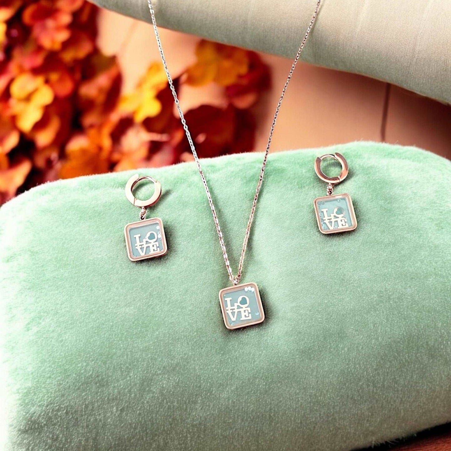 Love Charm Jewelry Set