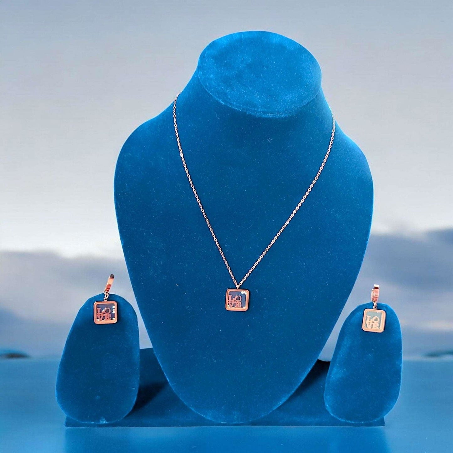 Love Charm Jewelry Set
