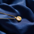 Olive Branch Pendant Necklace