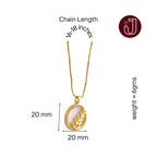 Olive Branch Pendant Necklace