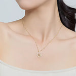 Butterfly Necklace with Crystals