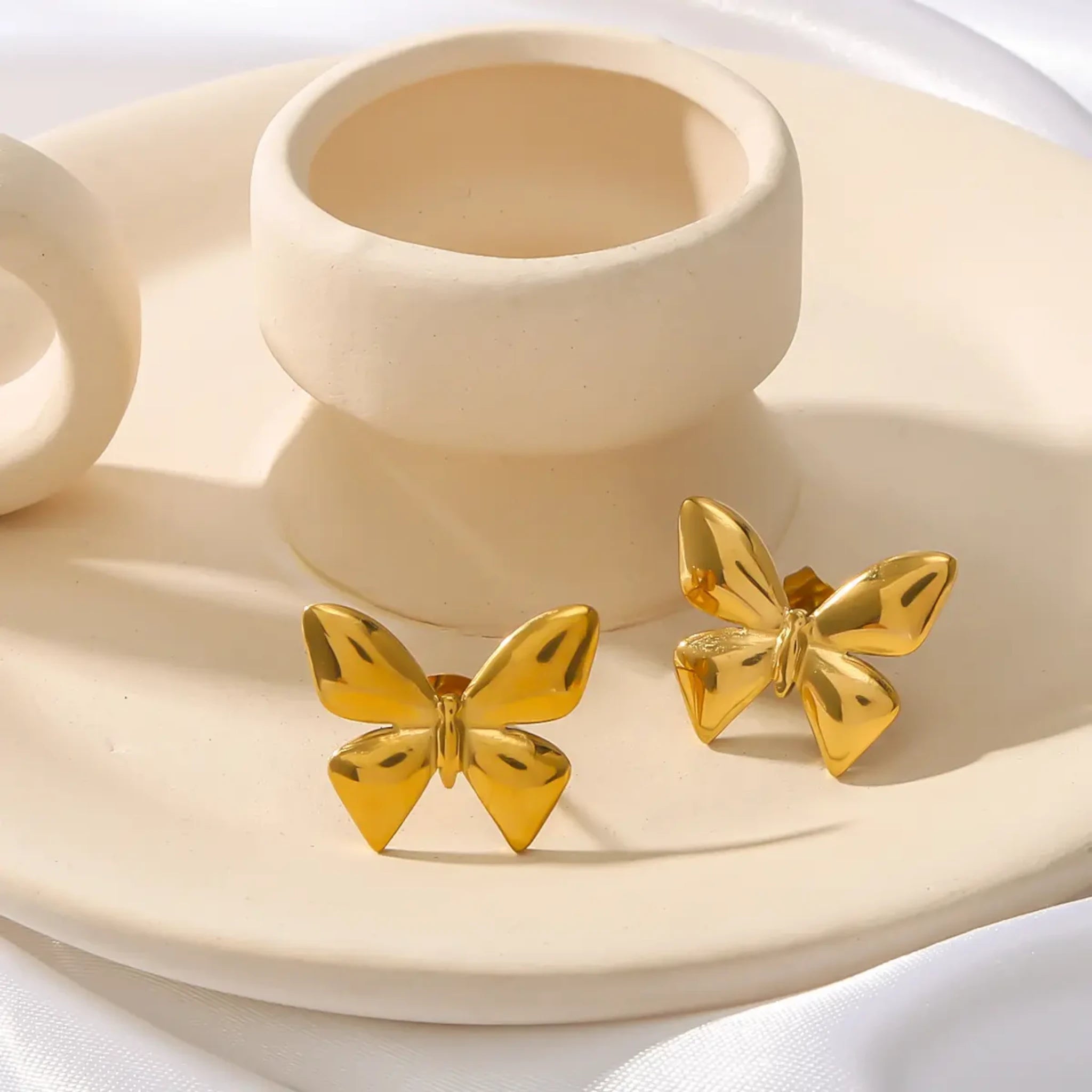 Butterfly Stud Earrings