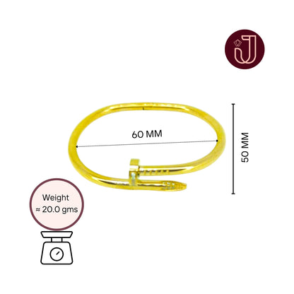 Bracelet with dimensions and weight details