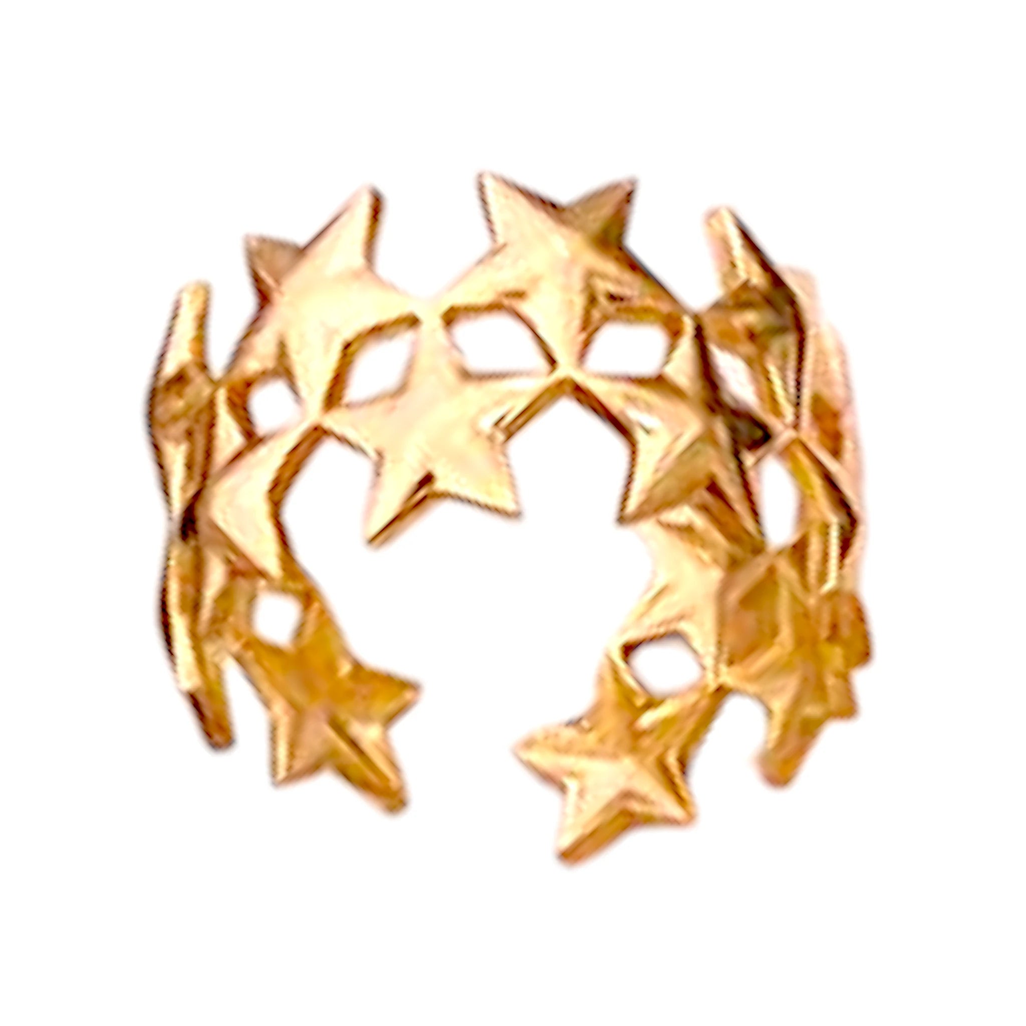 Celestial Star Crown Ring