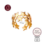 Celestial Star Crown Ring