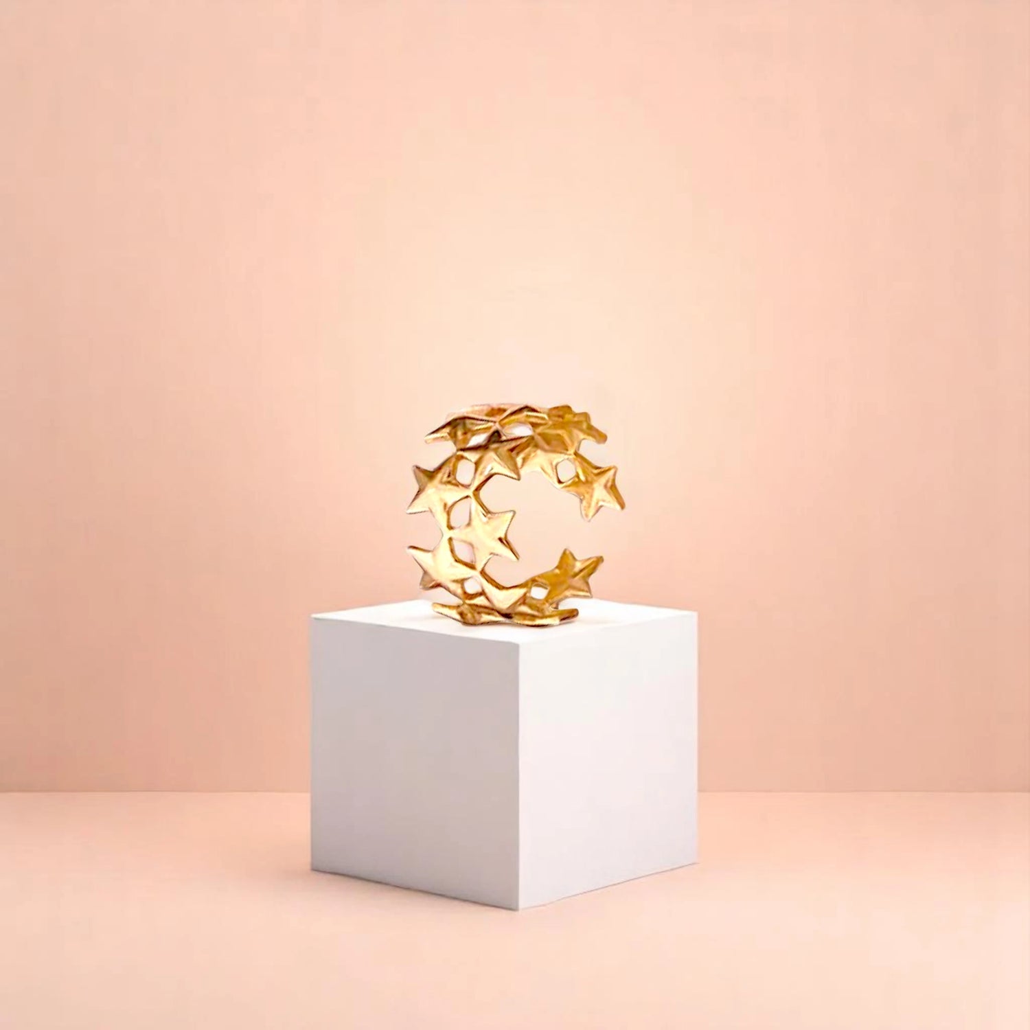 Celestial Star Crown Ring