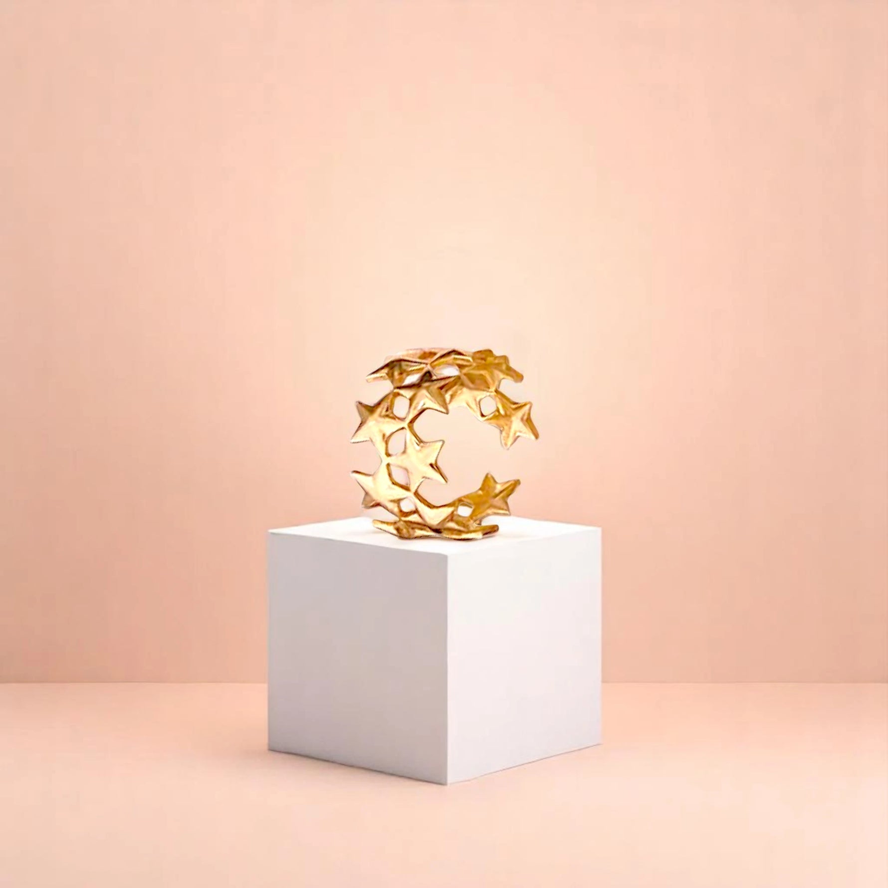 Celestial Star Crown Ring
