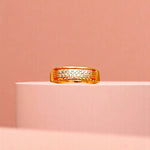 Classic Pave Rose Gold Ring