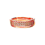 Classic Pave Rose Gold Ring