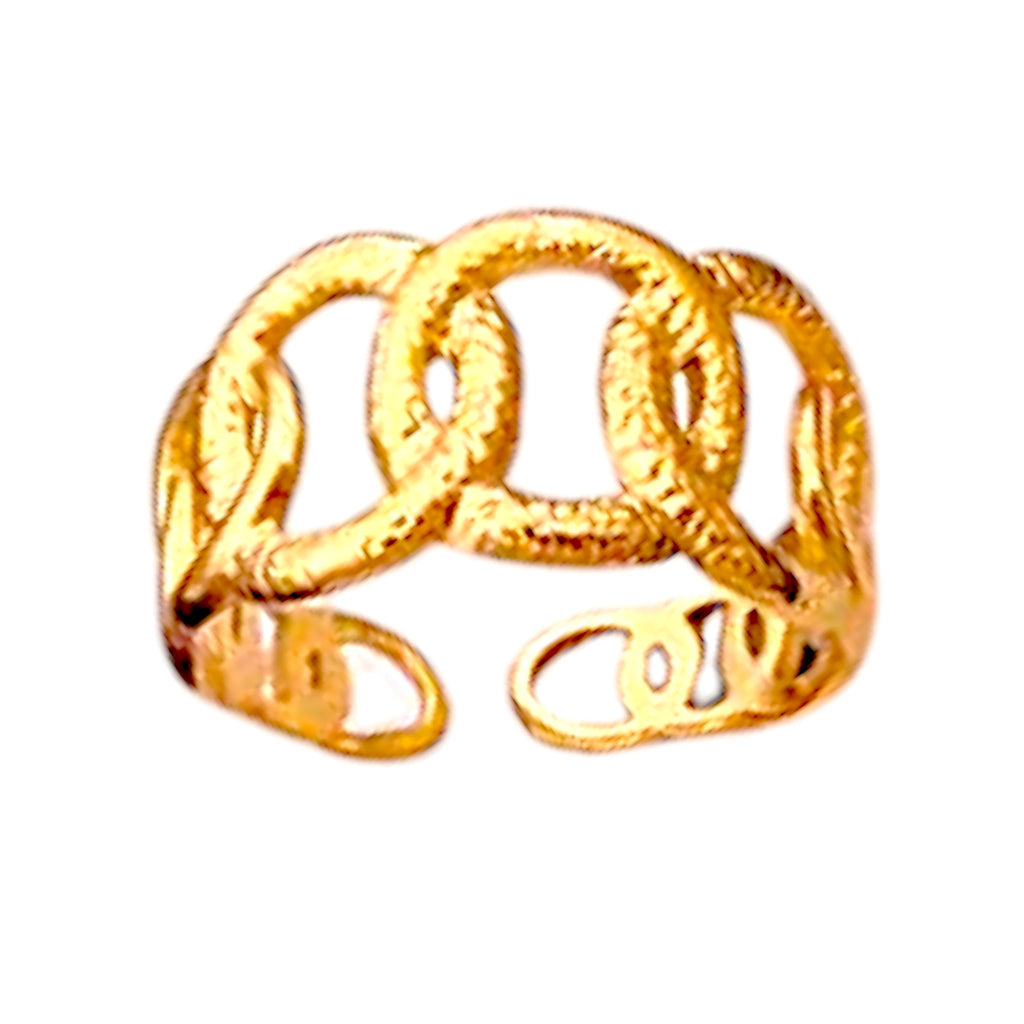 Criss Cross Circles Ring