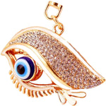 Crystal Evil Eye Necklace