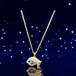 Crystal Evil Eye Necklace