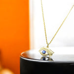 Crystal Evil Eye Necklace