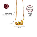 Crystal Star Charm Necklace