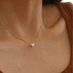 CZ Stone Gold Necklace