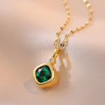 Emerald Gemstone Necklace