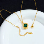 Emerald Gemstone Necklace