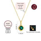 Emerald Gemstone Necklace