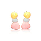 Pack of 3 Enamel Dangle Earrings