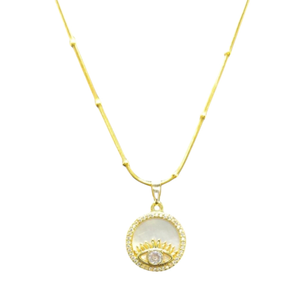 Evil Eye Crystal Necklace