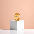 Floral Petal Gold Ring