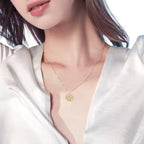 Four Heart Crystal Necklace