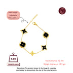 Bracelet with dimensions and weight details.