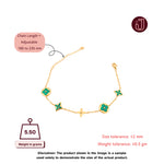 Bracelet with dimensions and weight details.