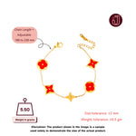 Bracelet with dimensions and weight details.