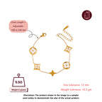 Bracelet with dimensions and weight details.